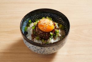 Hamburger steak small bowl