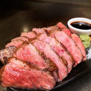 Teppanyaki of Japanese Black Beef