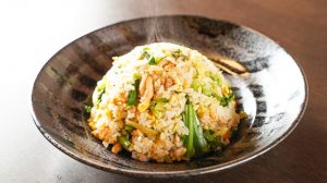 Pickled mustard greens fried rice